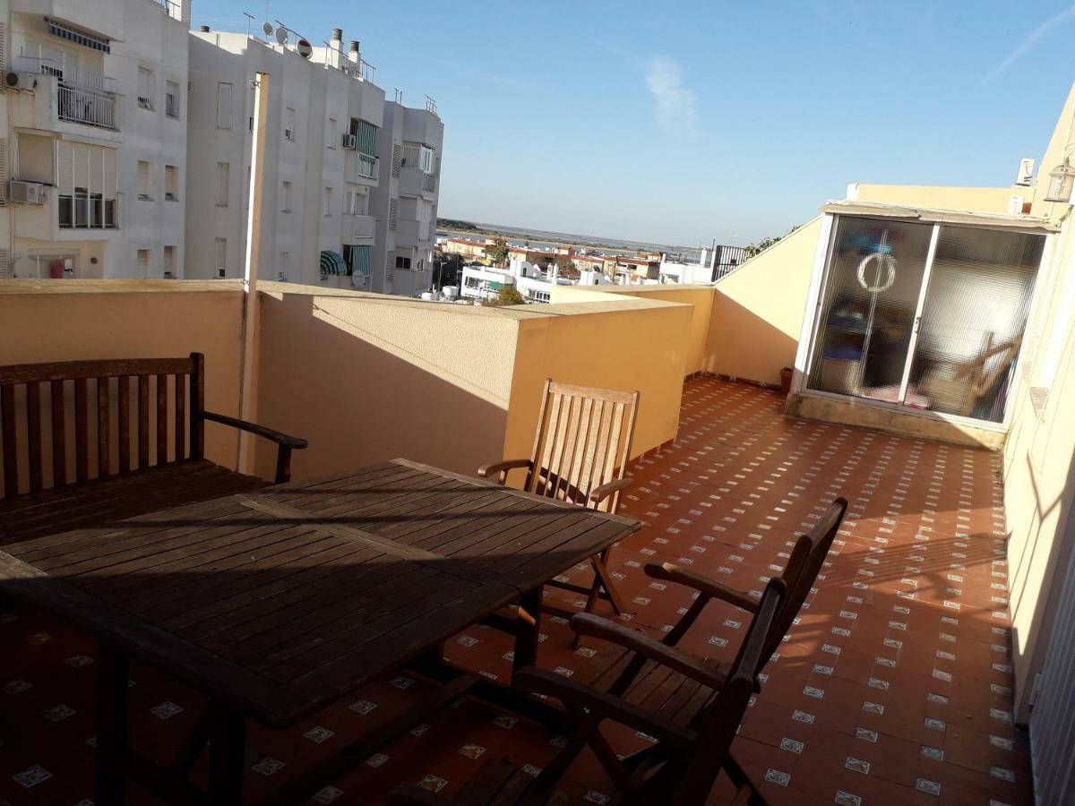 Апартаменти Atico Con Espectacular Terraza Con Vistas Magnificas A La Desembocadura Del Guadalquivir Санлукар-де-Баррамеда Екстер'єр фото